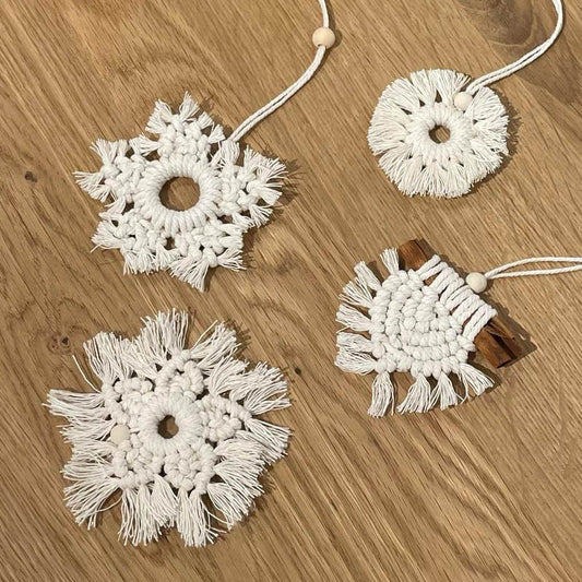 Handmade Eco Christmas Decorations