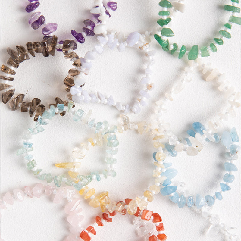 Personalised Healing Crystal Bracelets